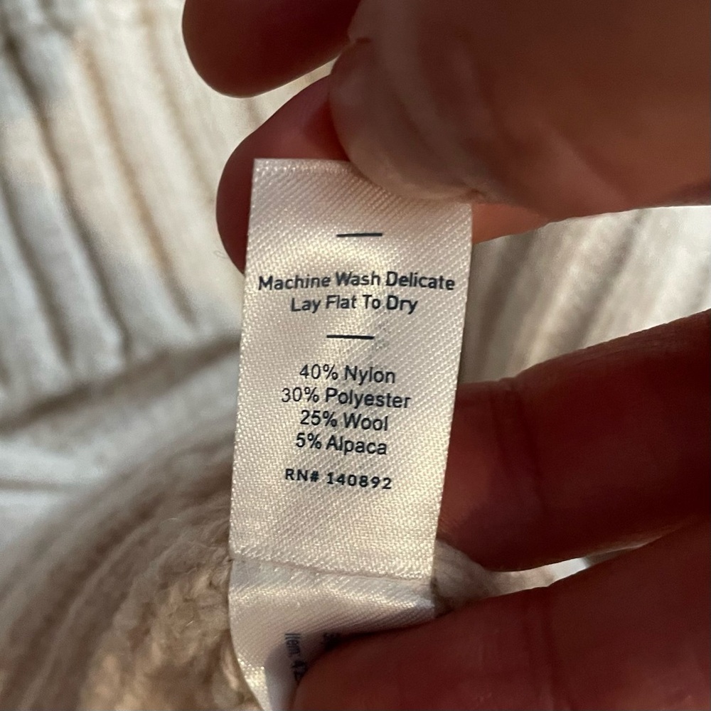 Marine Layer Oversized Color Block Turtle Neck Wo… - image 8